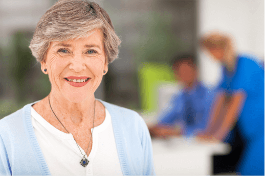 Smiling Elderly Woman