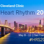 Part of the advertisement for the Cleveland Clinic Heart Rhythm 2019 conference in San Francisco